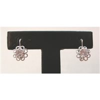 Boucles d'oreilles Damiata Gioielli Femme in Or blanc Zircone 329/102/6-D199 - 329/102/6-D199